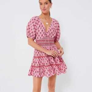 SAYLOR GREYSON MINI DRESS IN TAFFY SIZE SMALL